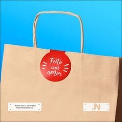 Adesivo Personalizado Para Embalagem