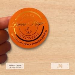 Adesivo Redondo Personalizado